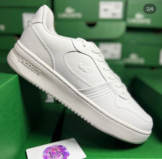 Tenis Lacoste L001 color blanco
